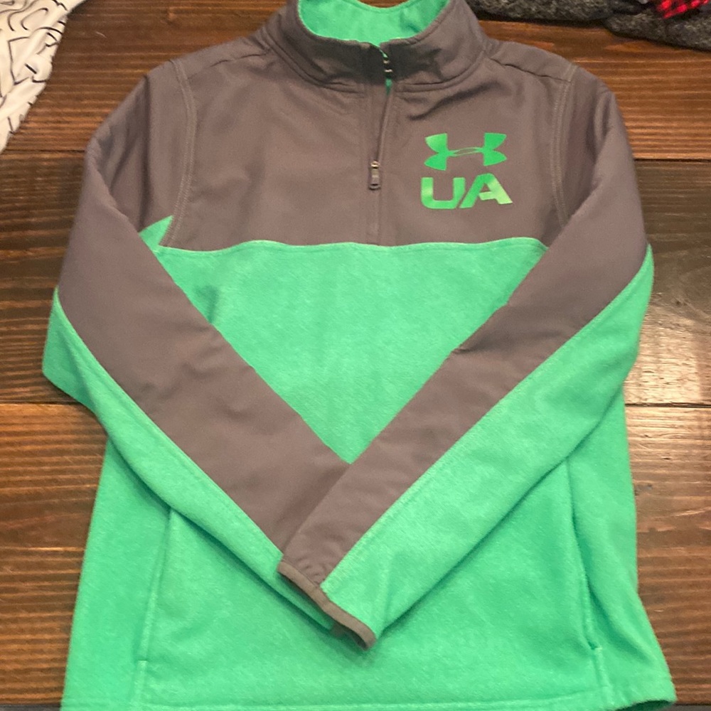 UA youth 1/4 zip up great condition
